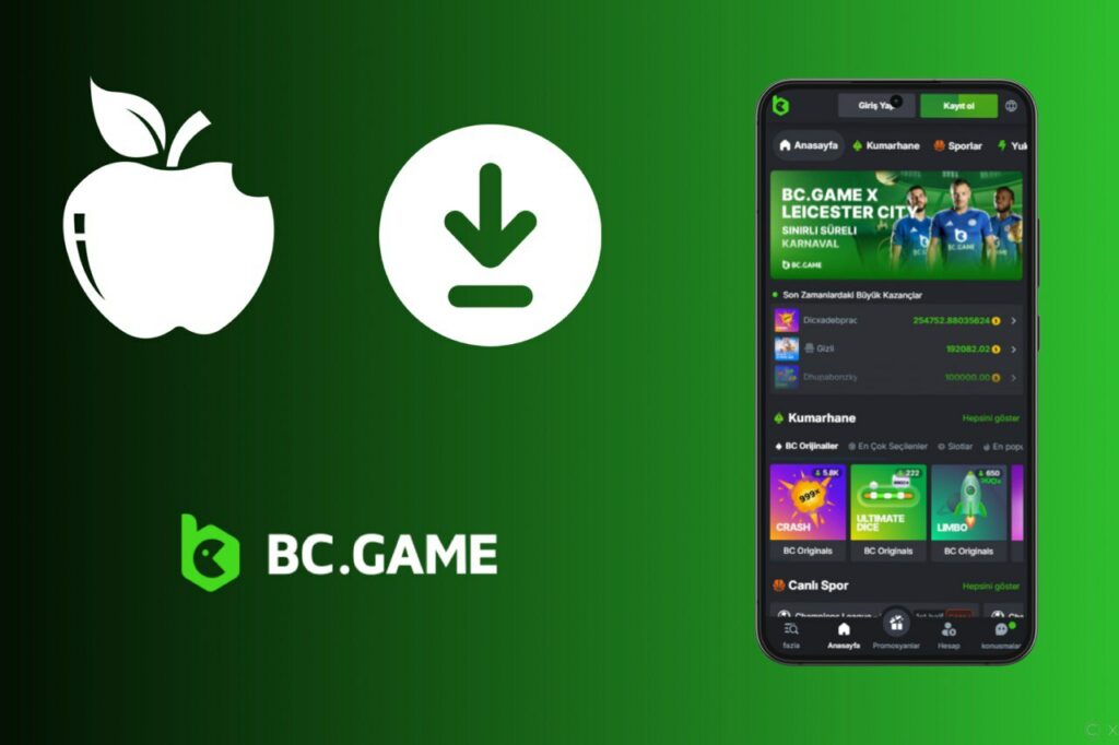 BC Game app for iOS